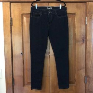 Levi’s Super Skinny Darkest Wash